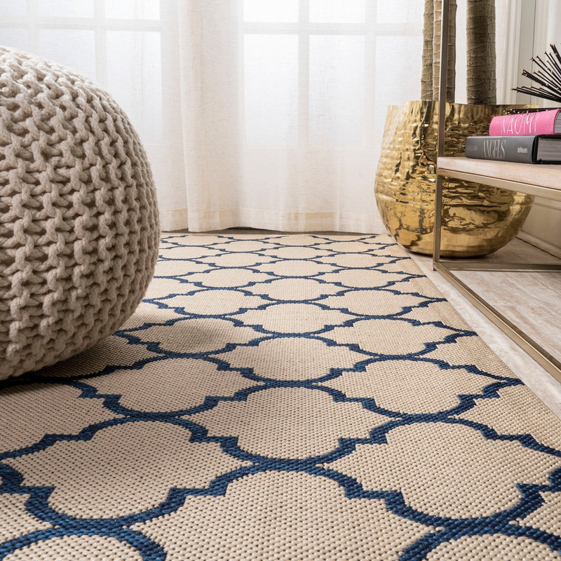 Arabesque Ogee Trellis Indoor/outdoor  Area Rug