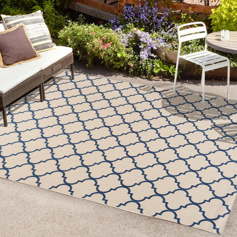 Arabesque Ogee Trellis Indoor/outdoor  Area Rug