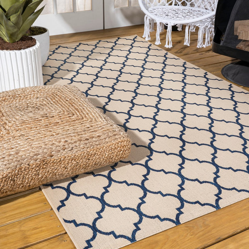 Arabesque Ogee Trellis Indoor/outdoor  Area Rug