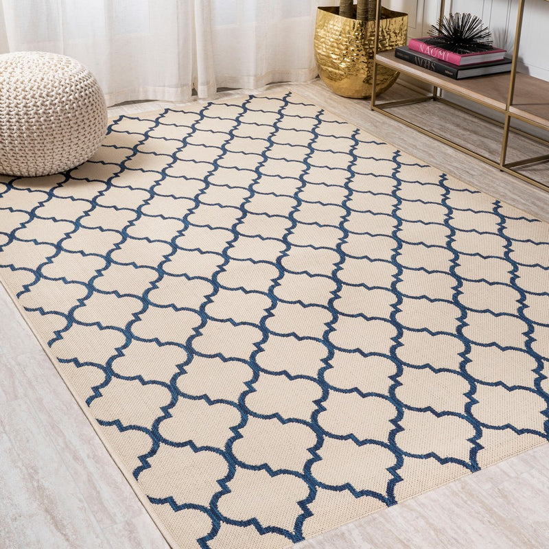 Arabesque Ogee Trellis Indoor/outdoor  Area Rug