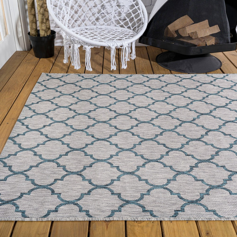 Arabesque Ogee Trellis Indoor/outdoor  Area Rug