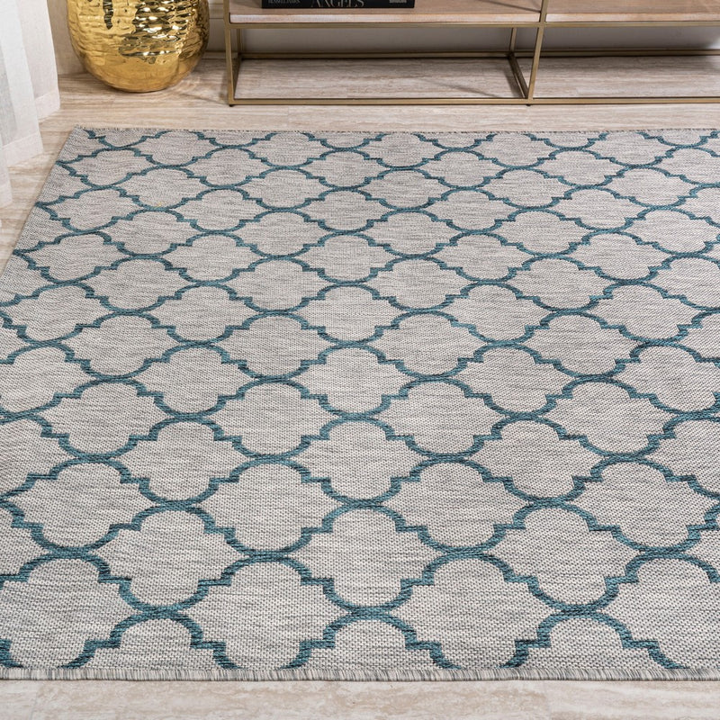 Arabesque Ogee Trellis Indoor/outdoor  Area Rug