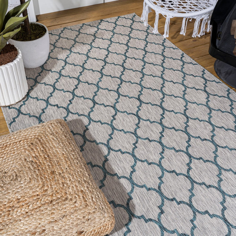 Arabesque Ogee Trellis Indoor/outdoor  Area Rug
