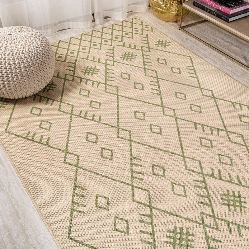 Boho Moroccan Indoor/outdoor Area Rug