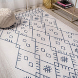 Boho Moroccan Indoor/outdoor Area Rug