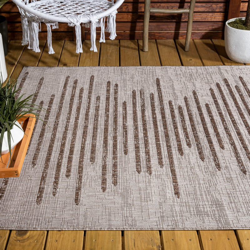 Zolak Berber Stripe Geometric Area Rug