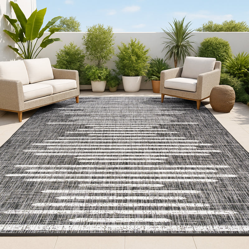 Zolak Berber Stripe Geometric Area Rug