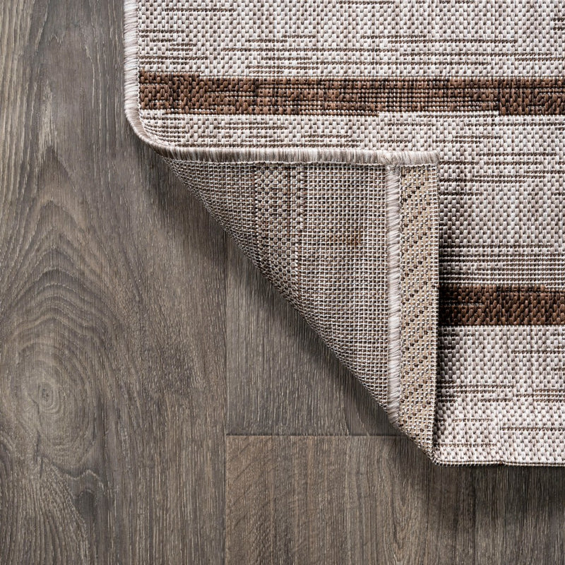 Colonia Berber Stripe Indoor/outdoor Area Rug