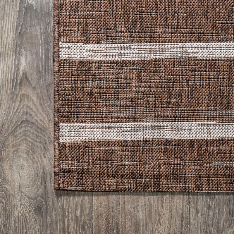 Colonia Berber Stripe Indoor/outdoor Area Rug