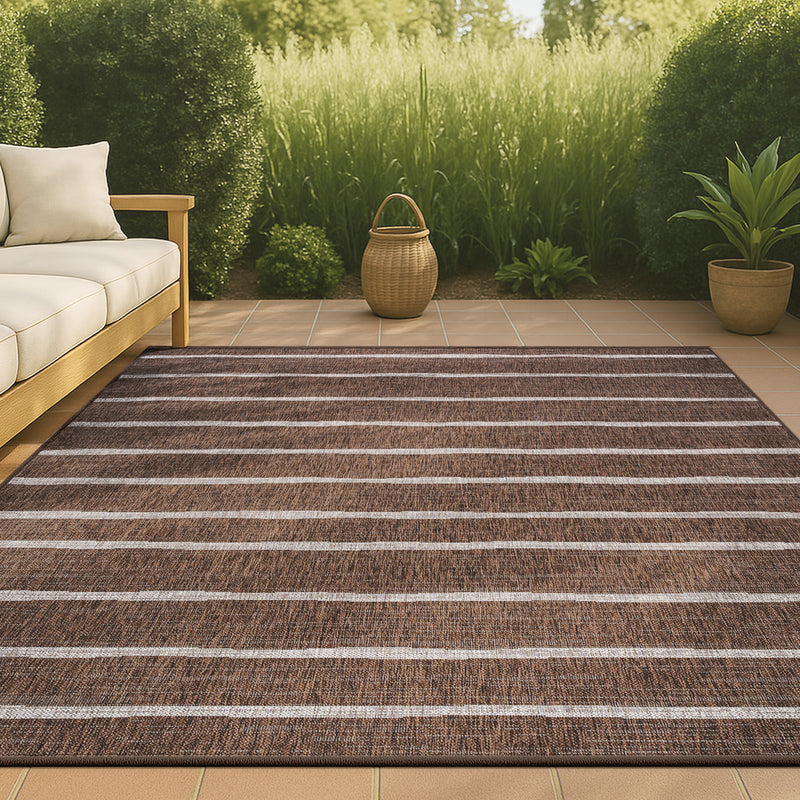 Colonia Berber Stripe Indoor/outdoor Area Rug