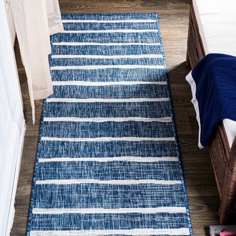 Colonia Berber Stripe Indoor/outdoor Area Rug