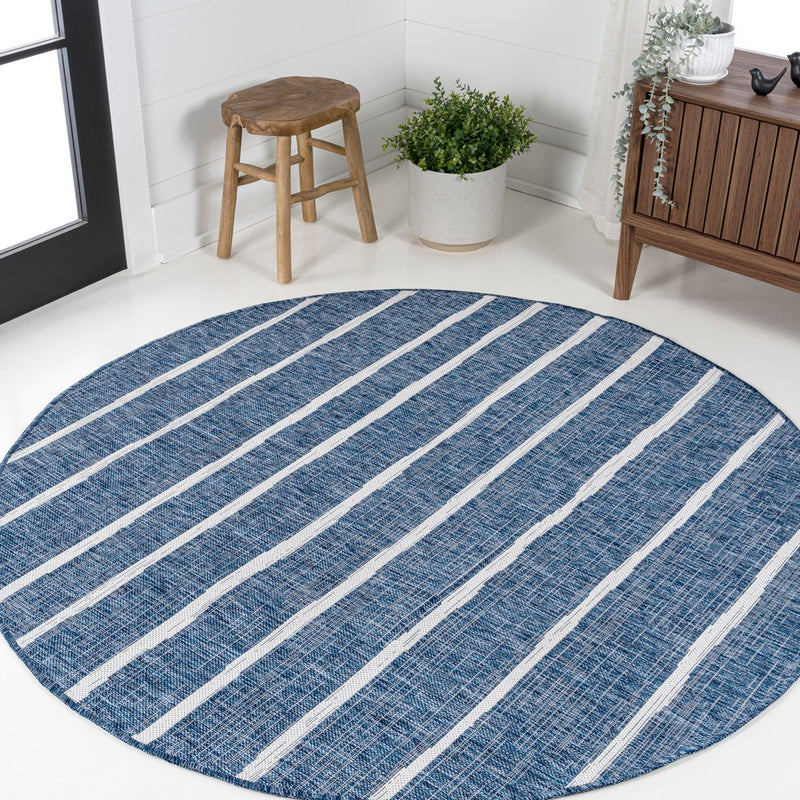 Colonia Berber Stripe Indoor/outdoor Area Rug