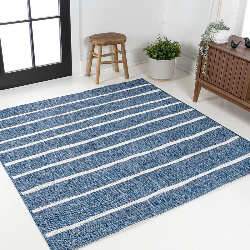 Colonia Berber Stripe Indoor/outdoor Area Rug