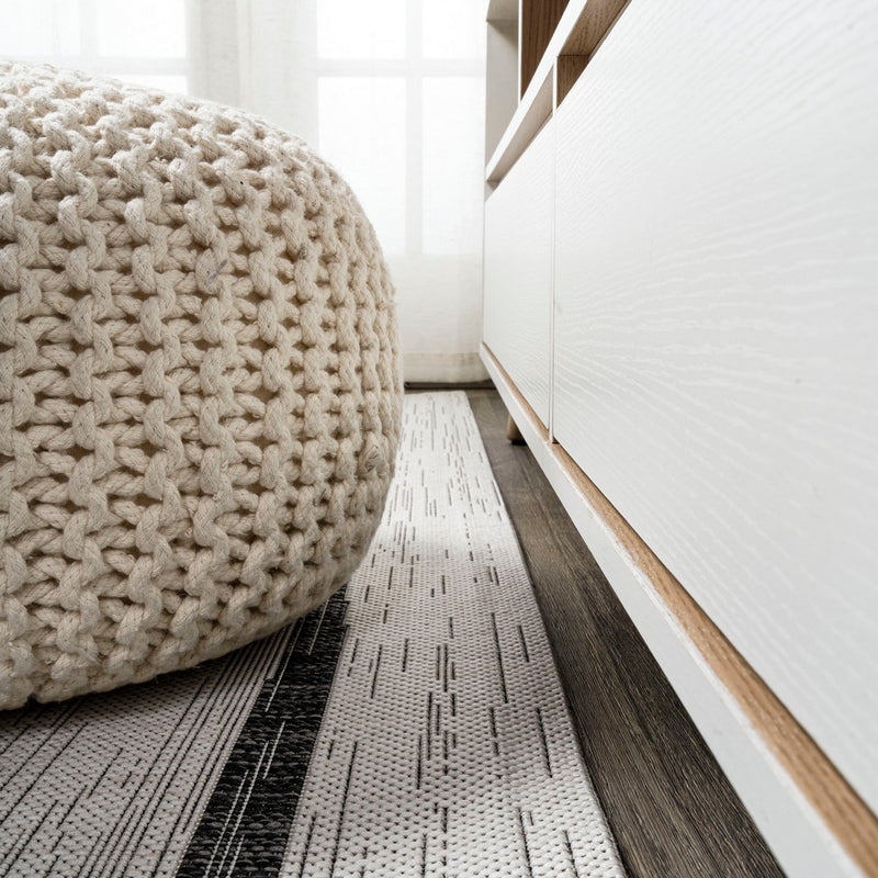 Colonia Berber Stripe Indoor/outdoor Area Rug