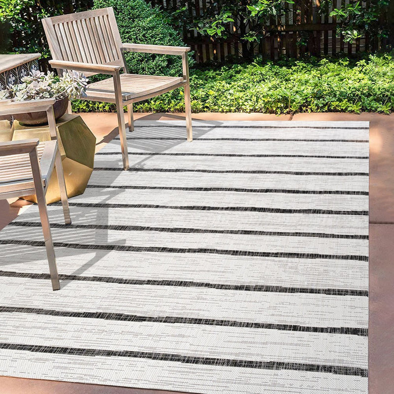 Colonia Berber Stripe Indoor/outdoor Area Rug