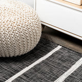 Colonia Berber Stripe Indoor/outdoor Area Rug