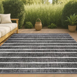 Colonia Berber Stripe Indoor/outdoor Area Rug