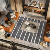 Colonia Berber Stripe Indoor/outdoor Area Rug