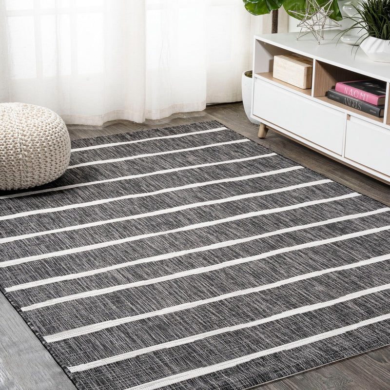 Colonia Berber Stripe Indoor/outdoor Area Rug