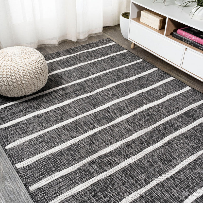 Colonia Berber Stripe Indoor/outdoor Area Rug