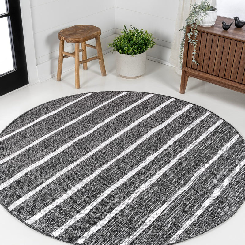 Colonia Berber Stripe Indoor/outdoor Area Rug