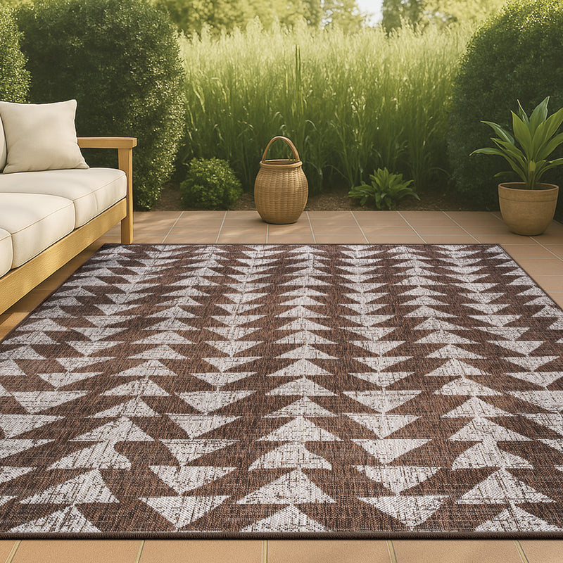 Andratx Modern Tribal Geometric Indoor/outdoor Area Rug