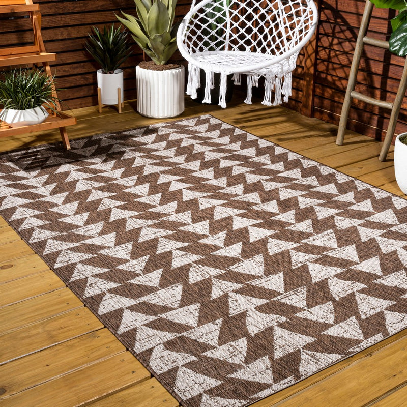 Andratx Modern Tribal Geometric Indoor/outdoor Area Rug