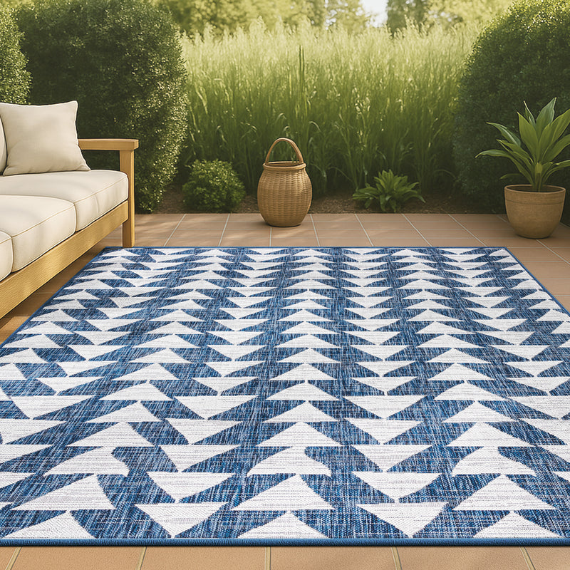 Andratx Modern Tribal Geometric Indoor/outdoor Area Rug