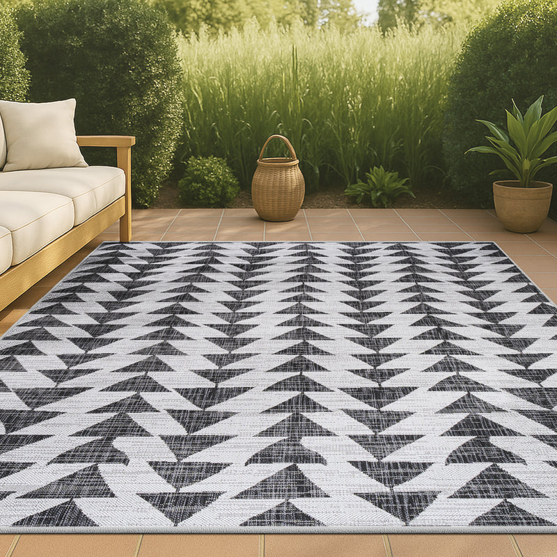 Andratx Modern Tribal Geometric Indoor/outdoor Area Rug