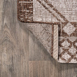 Marokko Diamond Tribal Medallion Indoor/outdoor Area Rug