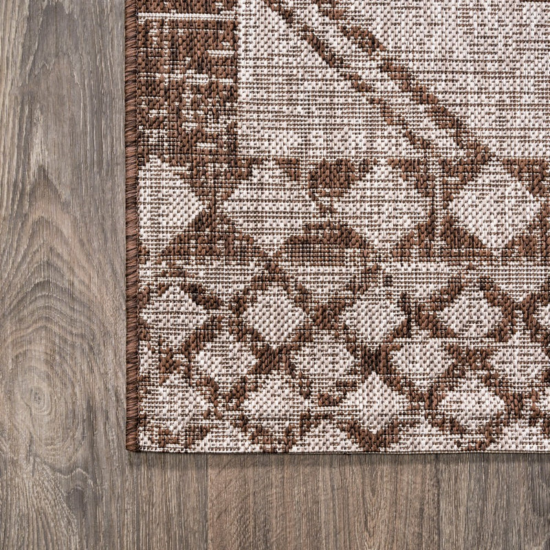 Marokko Diamond Tribal Medallion Indoor/outdoor Area Rug