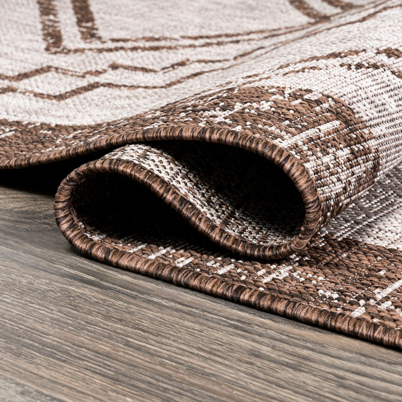 Marokko Diamond Tribal Medallion Indoor/outdoor Area Rug