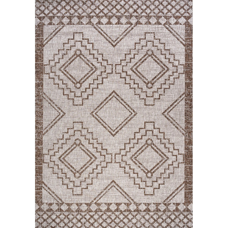Marokko Diamond Tribal Medallion Indoor/outdoor Area Rug