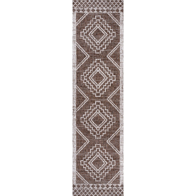 Marokko Diamond Tribal Medallion Indoor/outdoor Area Rug