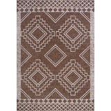 Marokko Diamond Tribal Medallion Indoor/outdoor Area Rug