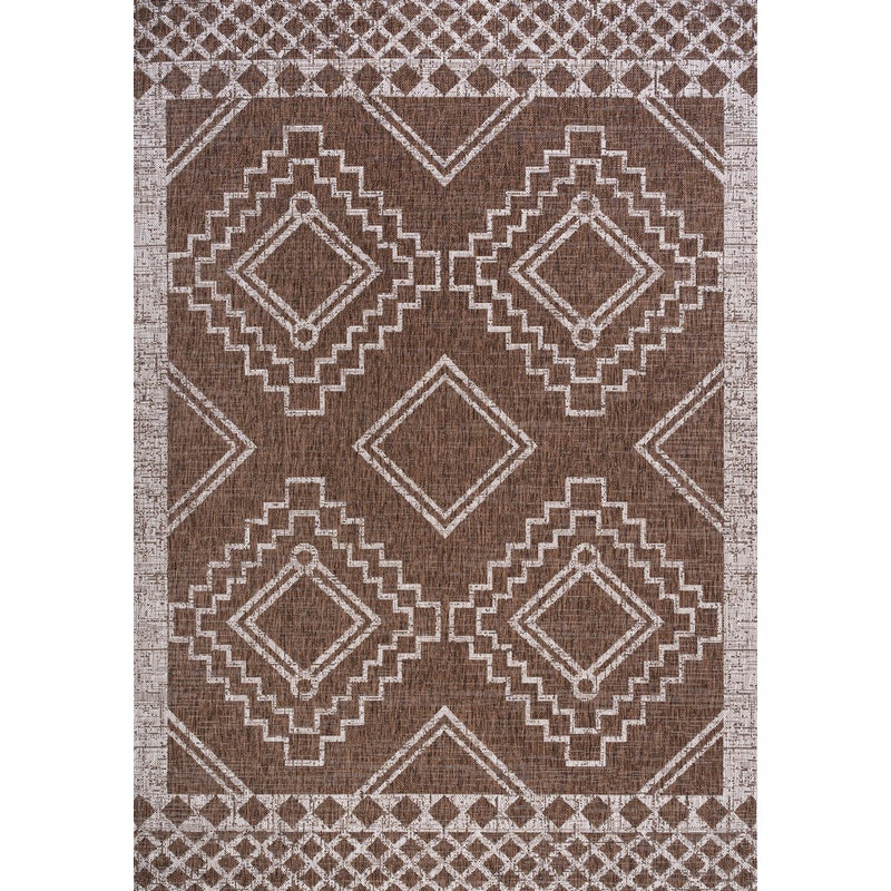 Marokko Diamond Tribal Medallion Indoor/outdoor Area Rug