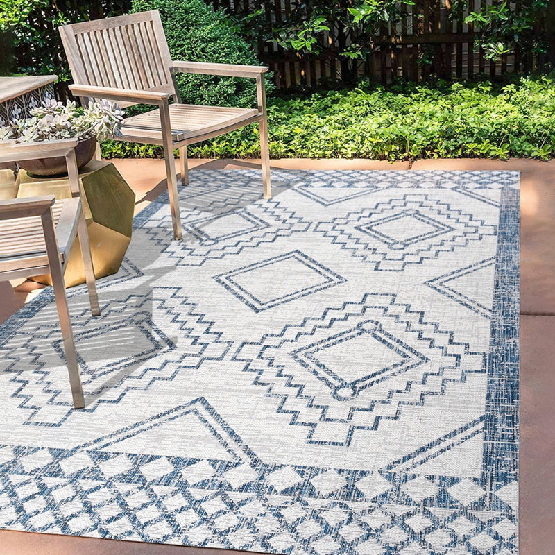 Marokko Diamond Tribal Medallion Indoor/outdoor Area Rug