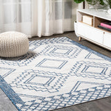 Marokko Diamond Tribal Medallion Indoor/outdoor Area Rug