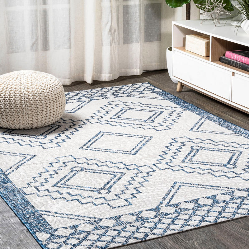 Marokko Diamond Tribal Medallion Indoor/outdoor Area Rug