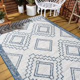 Marokko Diamond Tribal Medallion Indoor/outdoor Area Rug