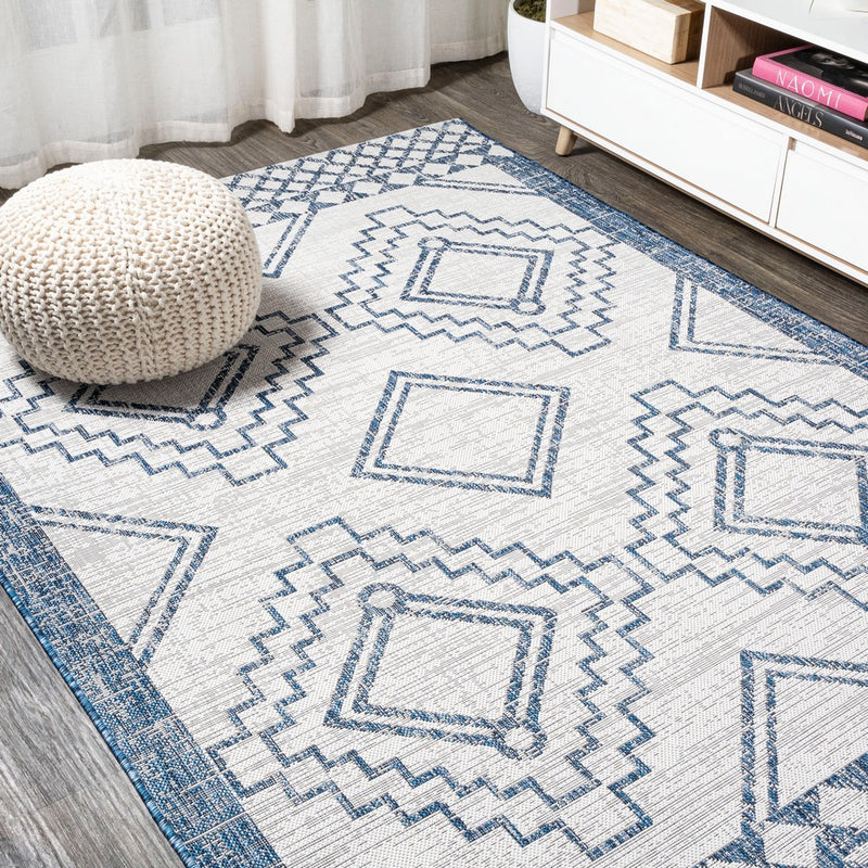 Marokko Diamond Tribal Medallion Indoor/outdoor Area Rug