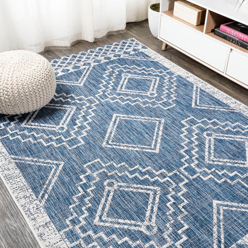 Marokko Diamond Tribal Medallion Indoor/outdoor Area Rug