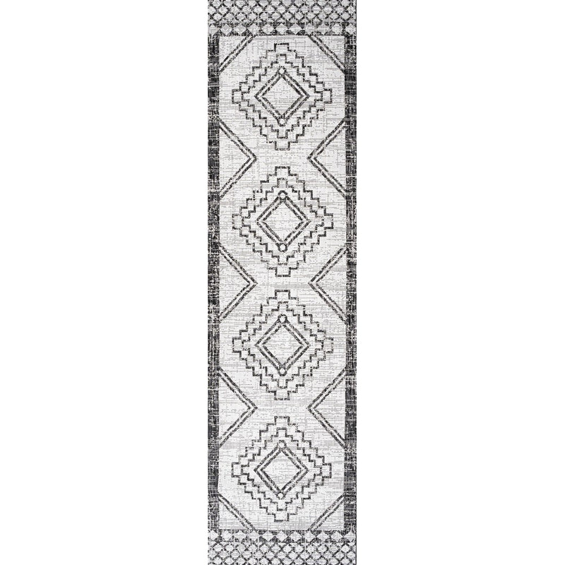 Marokko Diamond Tribal Medallion Indoor/outdoor Area Rug