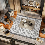 Marokko Diamond Tribal Medallion Indoor/outdoor Area Rug