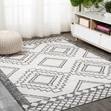 Marokko Diamond Tribal Medallion Indoor/outdoor Area Rug