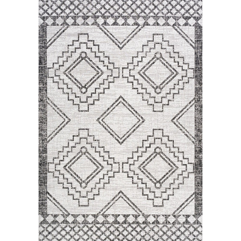 Marokko Diamond Tribal Medallion Indoor/outdoor Area Rug