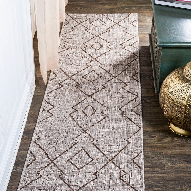 Carwa Tribal Diamond Trellis Indoor/outdoor Area Rug