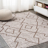 Carwa Tribal Diamond Trellis Indoor/outdoor Area Rug
