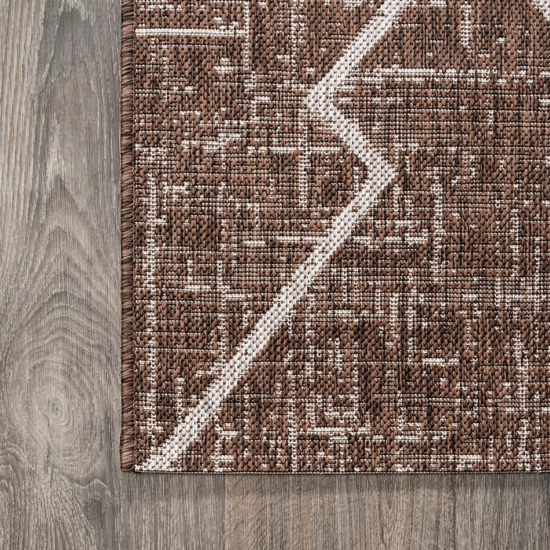 Carwa Tribal Diamond Trellis Indoor/outdoor Area Rug