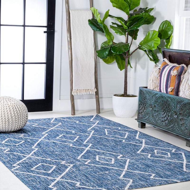 Carwa Tribal Diamond Trellis Indoor/outdoor Area Rug